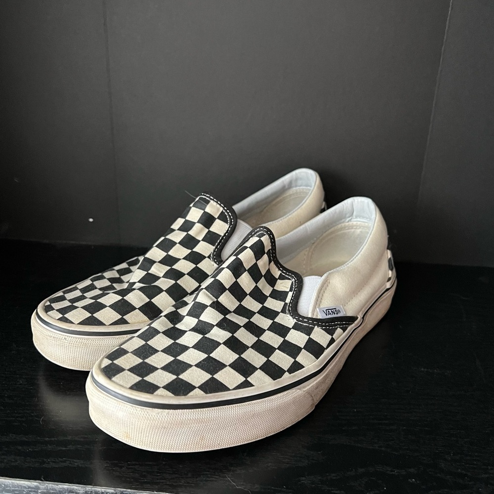 Checkered Slip-On Vans